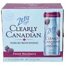 Clearly Canadian Forest Blackberry Sparkling Water, 72 Fluid Ounce -- 4 per case