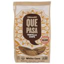 Que Pasa Organic White Corn Tortilla Chip, 11 Ounce -- 6 per case