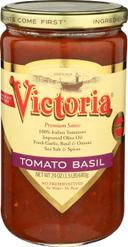 Victoria Tomato Basil Pasta Sauce, 24 Ounce -- 6 per case