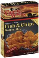Dons Chuck Wagon Fish and Chips Batter Mix, 12 Ounce -- 6 per case