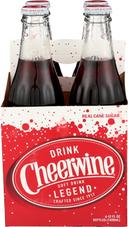 Cheerwine Soda, 4 count per pack -- 6 per case