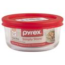 Pyrex Simply Store Glass Storage Cup, 236 Milliliter Capacity -- 6 per case