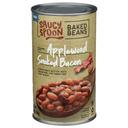 Saucy Spoon Applewood Smoked Bacon Baked Beans, 28 Ounce -- 12 per case