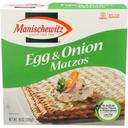 Manischewitz Egg and Onion Matzo, 10 Ounce -- 12 per case
