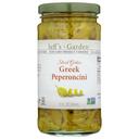 Jeffs Natural Sliced Golden Greek Peperoncini, 12 Ounce -- 6 per case.