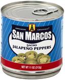 San Marcos Nacho Jalapeno Pepper, 11 Ounce -- 12 per case