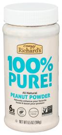 Crazy Richards Pure Peanut Powder, 6.5 Ounce -- 6 per case