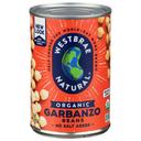 Westbrae Organic Garbanzo Beans, 15 Ounce -- 12 per case