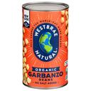Westbrae Organic Garbanzo Beans, 25 Ounce -- 6 per case