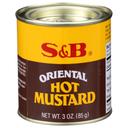 S and B Oriental Hot Mustard Powder, 3 Ounce -- 12 per case