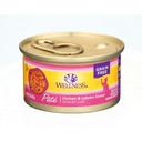 Wellness Complete Health Pate Chicken Lobster Cat Food, 3 Ounce -- 24 per case