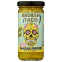 Broken Taco Mild Banana Peppers, 8 Ounce -- 6 per case