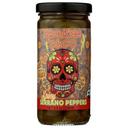 Broken Taco Spicy Serrano Peppers, 8 Ounce -- 6 per case