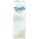 Toms Of Maine Natural Luminous White Clean Mint Toothpaste, 4 Ounce -- 6 per case