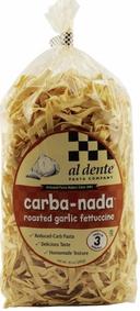 Al Dente Carba-Nada Roasted Garlic Fettuccine Pasta, 10 Ounce -- 6 per case
