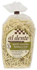 Al Dente Garlic Parsley Fettuccine Pasta Noodles, 12 Ounce -- 6 per case