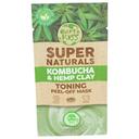 Earth Kiss Super Naturals Kombucha and Hemp Clay Toning Peel-Off Mask, 0.35 Fluid Ounce -- 12 per case