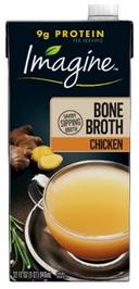 Imagine Foods Chicken Bone Broth, 32 Fluid Ounce -- 12 per case.