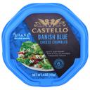 Castello Danish Blue Cheese Crumbles, 4 Ounce Cup -- 6 per case