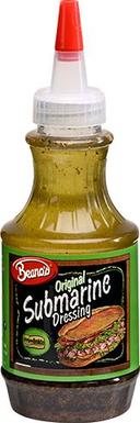 Beanos Original Submarine Dressing, 8 Fluid Ounce -- 12 per case