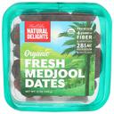 Bard Valley Natural Delights Organic Fresh Medjool Dates, 12 Ounce -- 12 per case