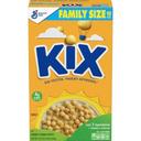 Kix Crispy Corn Puffs Cereal - Family Size Box, 18 Ounce -- 10 per case