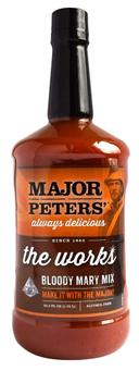 Major Peters The Works Bloody Mary Mix, 1.75 Liter -- 6 per case