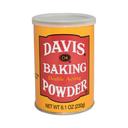 Clabber Girl Davis Baking Powder, 8.1 Ounce -- 12 per case.