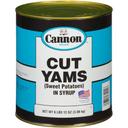 Cannon Extra Standard Cut Low Sodium Yams, 108 Ounce -- 6 per case