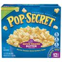 Pop Secret Movie Theater Butter Flavor Microwave Popcorn - Snack Bag, 21 Ounce -- 4 per case