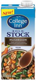 College Inn Mushroom Bold Stock, 32 Ounce -- 12 per case