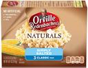 Orville Redenbachers Natural Simply Salted Microwave Popcorn, 9.9 Ounce -- 12 per case