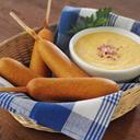 Morning Star Farms Meat Free Veggie Corn Dog, 10 Ounce -- 8 per case.