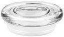 Libbey 75185 Medium Flat Pressed Lid with Fitment -- 72 per case