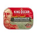 King Oscar Wild Caught Sardines in Extra Virgin Olive Oil with Spicy Cracked Pepper, 3.75 Ounce -- 12 per case