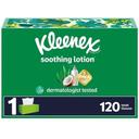 Kleenex Lotion Facial Tissue, 120 count -- 24 per case