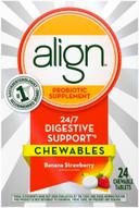 Align Banana and Strawberry Adult Chewable Tablet, 24 count per pack -- 12 per case.