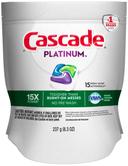 Cascade Fresh Scent Platinum Action Pacs Dishwasher Detergent, 8.3 Ounce -- 5 per case.