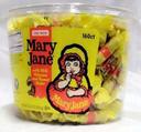 Mary Jane Bite Size Candy Tub - 160 count per pack -- 12 packs per case