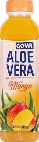 Goya Mango Flavor Aloe Vera Drink, 16.9 Fluid Ounce -- 12 per case