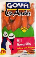 Goya Aji Amarillo Yellow Chili Peppers, 16 Ounce -- 12 per case.
