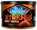 Blue Diamond Xtremes Ghost Pepper Flavored Snack Almonds, 6 Ounce -- 12 per case