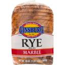 Ginsburg Marble Rye Bread, 20 Ounce -- 12 per case