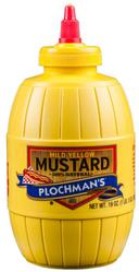 Plochmans Premium Mild Yellow Mustard, 19 Ounce -- 12 per case.