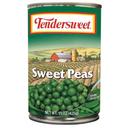 Tendersweet Medium Early Sweet Peas, 15 Ounce -- 24 per case
