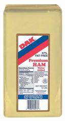 Dak Premium 97 Percent Fat Free Water Added Deli Ham, 12 Pound -- 2 per case.