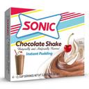 Sonic Chocolate Flavored Instant Pudding Mix, 3.18 Ounce -- 12 per case