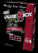 Pure Kick Black Cherry Pomegranate Energy Drink Mix, 0.105 Ounce -- 72 per case