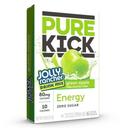 Pure Kick Green Apple Energy Jolly Rancher Drink Mix, 6 count -- 12 per case