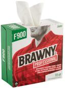 Brawny Professional F900 White Disposable Cleaning Towel - Tall Box, 72 count per box -- 10 box per case